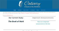 Desktop Screenshot of calvarycob.org